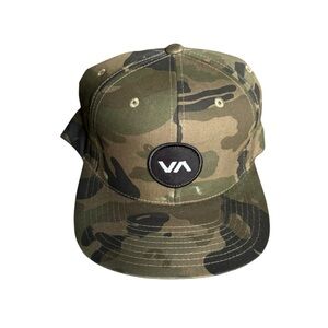 RVCA Camo Snapback Hat